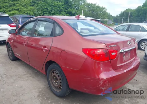 2010 Hyundai Elantra Gls z USA, uszkodzony, nr VIN KMHDU4AD9AU905499